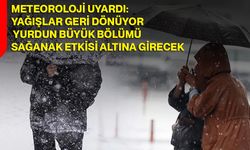 Meteoroloji Uyardı: Yağışlar Geri Dönüyor, Yurdun Büyük Bölümü Sağanak Etkisi Altına Girecek