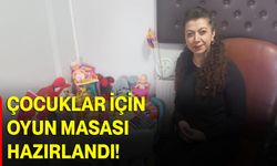 Çocuklar İçin Oyun Masası Hazırlandı!