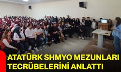 Atatürk SHMYO Mezunları Tecrübelerini Anlattı