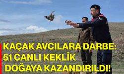 Kaçak Avcılara Darbe: 51 Canlı Keklik Doğaya Kazandırıldı