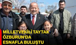 Milletvekili Taytak Özburun’da Esnafla Buluştu