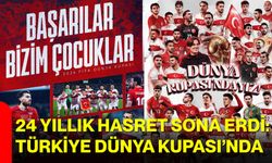 24 Yıllık Hasret Sona Erdi: Türkiye Dünya Kupası’nda