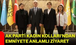 AK Parti Kadın Kolları’ndan Emniyete Anlamlı Ziyaret