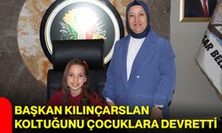 Başkan Kılınçarslan Koltuğunu Çocuklara Devretti