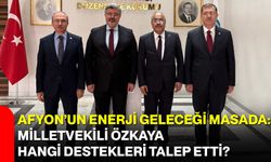 Afyon’un Enerji Geleceği Masada: Milletvekili Özkaya Hangi Destekleri Talep Etti?