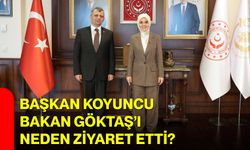 Başkan Koyuncu Bakan Göktaş’ı Neden Ziyaret Etti?