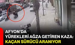 Afyon’da Yürekleri Ağza Getiren Kaza: Kaçan Sürücü Aranıyor