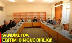Sandıklı’da Eğitim İçin Güç Birliği!