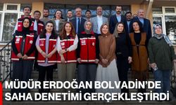 Müdür Erdoğan Bolvadin’de Saha Denetimi Gerçekleştirdi