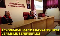 Afyonkarahisar’da Hayvancılıkta Verimlilik Seferberliği