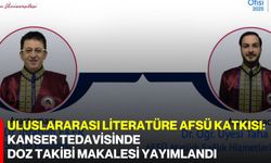 Uluslararası Literatüre AFSÜ Katkısı: Kanser Tedavisinde Doz Takibi Makalesi Yayımlandı