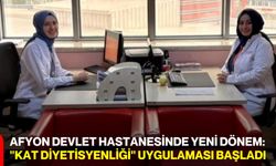 Afyon Devlet Hastanesinde Yeni Dönem: "Kat Diyetisyenliği" Uygulaması Başladı