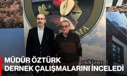 Müdür Öztürk Dernek Çalışmalarını İnceledi