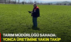 Tarım Müdürlüğü Sahada: Yonca Üretimine Yakın Takip