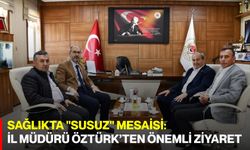 Sağlıkta "Susuz" Mesaisi: İl Müdürü Öztürk’ten Önemli Ziyaret