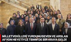 Milletvekilleri Yurdunuseven ve Arslan, Afyon Heyetiyle TBMM’de Bir Araya Geldi