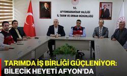 Tarımda İş Birliği Güçleniyor: Bilecik Heyeti Afyon’da