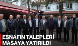 Esnafın Talepleri Masaya Yatırıldı