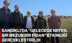 Sandıklı’da “Geleceğe Nefes: Bir Mezun Bir Fidan” Etkinliği Gerçekleştirildi