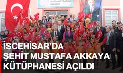 İscehisar’da Şehit Mustafa Akkaya Kütüphanesi Açıldı