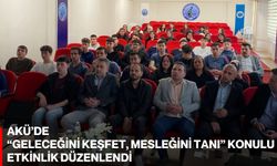AKÜ’de “Geleceğini Keşfet, Mesleğini Tanı” Konulu Etkinlik Düzenlendi