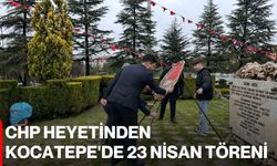 CHP Heyetinden Kocatepe'de 23 Nisan Töreni