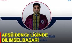 AFSÜ’den Q1 Liginde Bilimsel Başarı