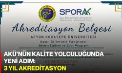 AKÜ’nün Kalite Yolculuğunda Yeni Adım: 3 Yıl Akreditasyon