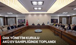ÜAK Yönetim Kurulu, AKÜ Ev Sahipliğinde Toplandı