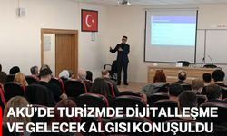 AKÜ’de Turizmde Dijitalleşme ve Gelecek Algısı Konuşuldu
