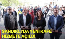 Sandıklı’da Yeni Kafe Hizmete Açıldı