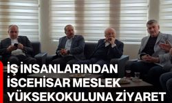 İş İnsanlarından İscehisar Meslek Yüksekokuluna Ziyaret