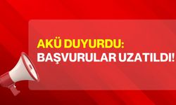 AKÜ Duyurdu: Başvurular Uzatıldı!