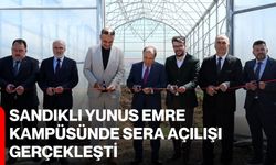Sandıklı Yunus Emre Kampüsünde Sera Açılışı Gerçekleşti