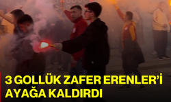 3 Gollük Zafer Erenler’i Ayağa Kaldırdı