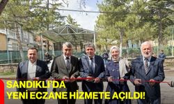 Sandıklı’da yeni eczane hizmete açıldı!