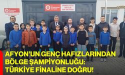 Afyon’un Genç Hafızlarından Bölge Şampiyonluğu: Türkiye Finaline Doğru!