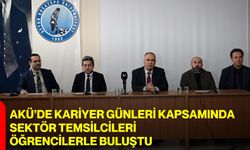 AKÜ’de Kariyer Günleri Kapsamında Sektör Temsilcileri Öğrencilerle Buluştu