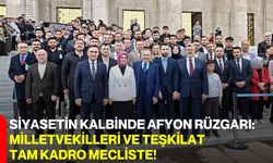 Siyasetin Kalbinde Afyon Rüzgarı: Milletvekilleri ve Teşkilat Tam Kadro Mecliste!