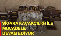 Sigara kaçakçılığı ile mücadele devam ediyor