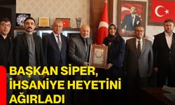 Başkan Siper, İhsaniye Heyetini Ağırladı