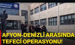 Afyon-Denizli Arasında Tefeci Operasyonu!