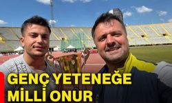 Genç yeteneğe milli onur