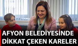 Afyon Belediyesinde Dikkat Çeken Kareler