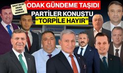 ODAK gündeme taşıdı, Partiler konuştu: “TORPİLE HAYIR”