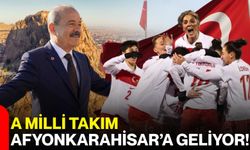 A Milli Takım Afyonkarahisar’a geliyor!