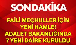 Faili Meçhuller İçin Yeni Hamle! Adalet Bakanlığında 7 Yeni Daire Kuruldu