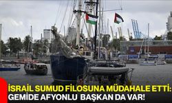 İsrail Sumud Filosuna Müdahale Etti: Gemide Afyonlu Başkan Da Var!