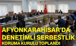 Afyonkarahisar’da Denetimli Serbestlik Koruma Kurulu Toplandı