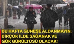 Bu Hafta Güneşe Aldanmayın: Birçok İlde Sağanak ve Gök Gürültüsü Olacak!